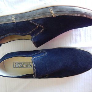 Kenneth COle Reaction - Navy Suede Loafers